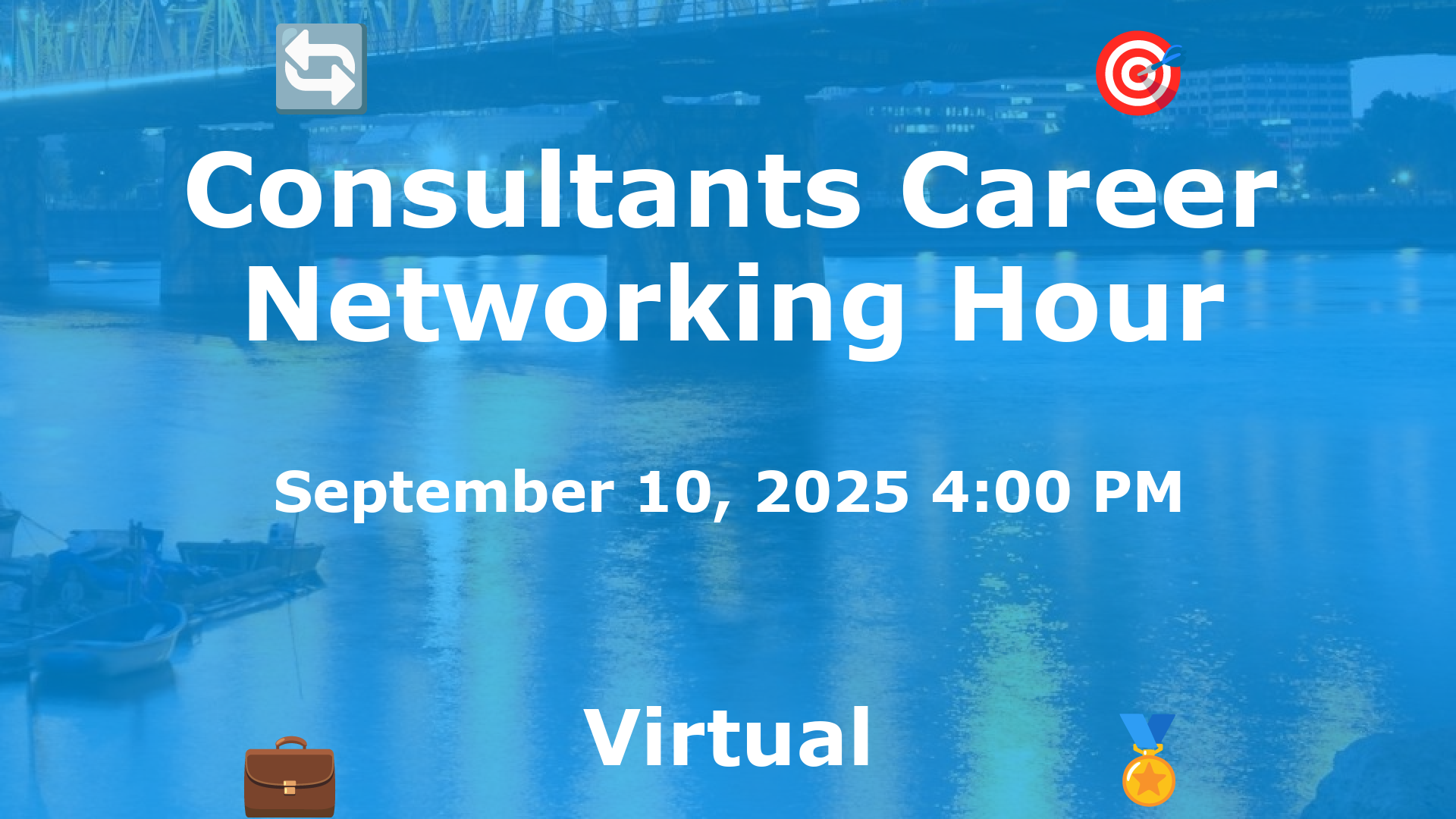 Consultants Career Networking Hour event image